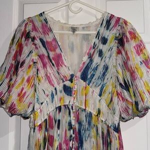 Hemant and Nandita colorful dress